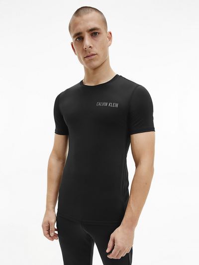 Calvin Klein Ruhák HU041641 | Calvin Klein Base Layer Gym Férfi Póló Fekete